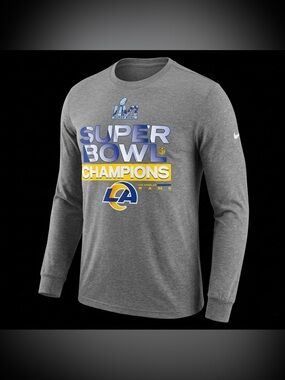 Nike Super Bowl Champions Los Angeles Rams mens size XL